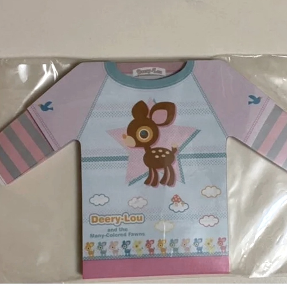 Sanrio Deery-Lou T-shirt Shaped Notepad